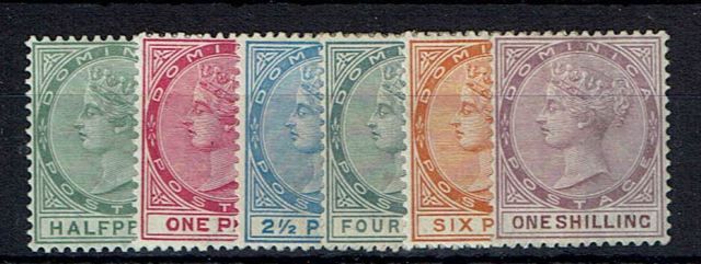 Image of Dominica SG 20/6 LMM British Commonwealth Stamp